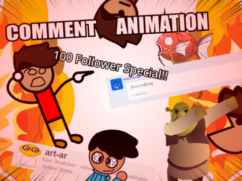 Comment Animation || 100 Follower Special!