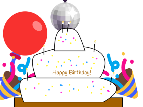 Birthday Parallax