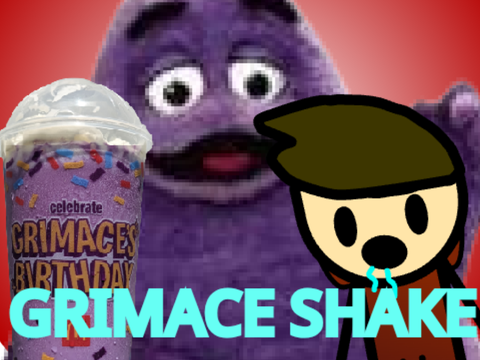 Grimace Shake! #Shorts #funny #All #games #animations #funny