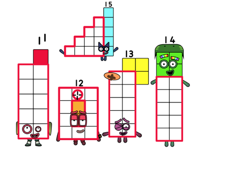 Numberblocks Reboot - Tween Scenes