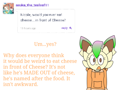 Ask Cheese and Nicole #20