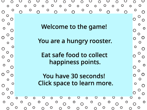 Hungry Rooster: CS50 PSet 0