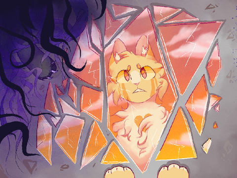 ☆ shattered illusions of a false dawn ☆ painted pages entry