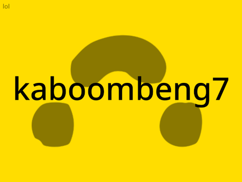 banner for @kaboombeng7