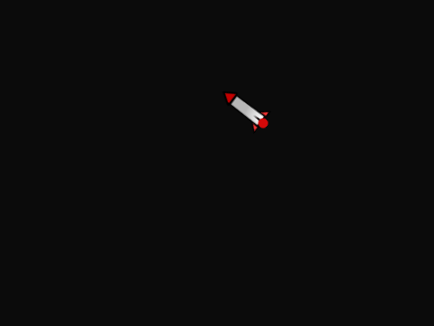 Particle + missle experiment
