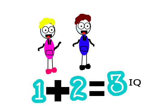 1+2=3iQ