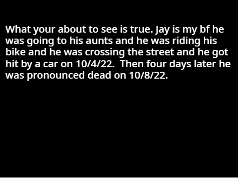 The story of what happened to Jay...
