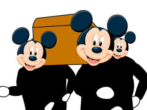 Miki Mouse Dance Framing (AY)