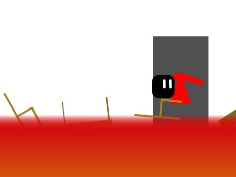 Floor is lava DEMO     (Puzzle Game Platformer)