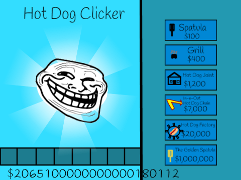 troll hacked hot dogs