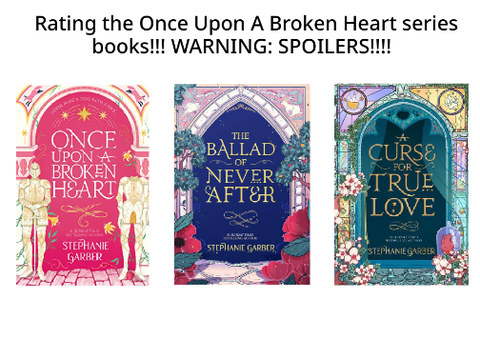 Rating 'Once Upon A Broken Heart' books