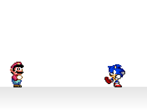 Sonic VS Mario