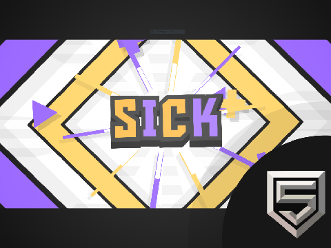 2D | Personal Yellow and Purple Intro | Simplistic