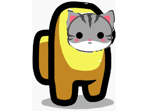 AMONG US YELLOW CAT