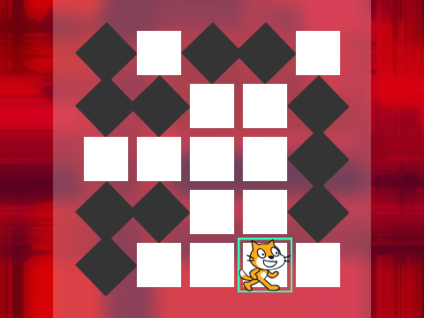 FlipWalk - A Puzzle Game reversed