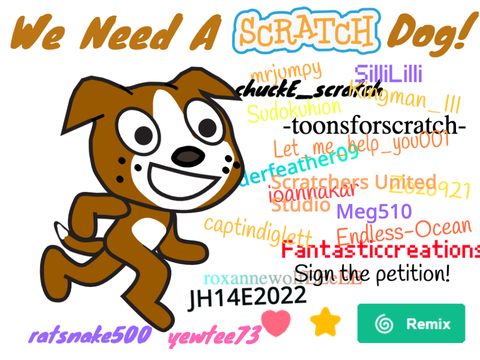 We NEED A Scratch Dog! REMIX remix remix remix remix remix remix remix remix remix