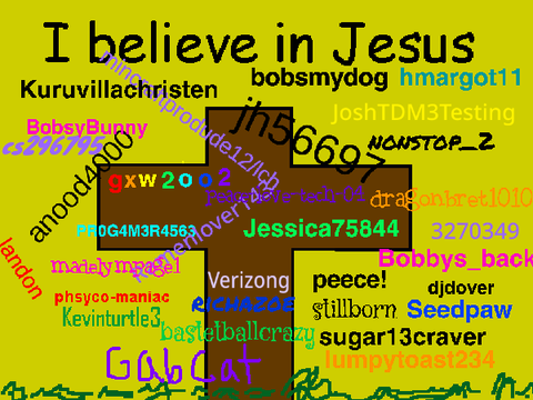 Sign Your Username If You Believe In Jesus remix remix