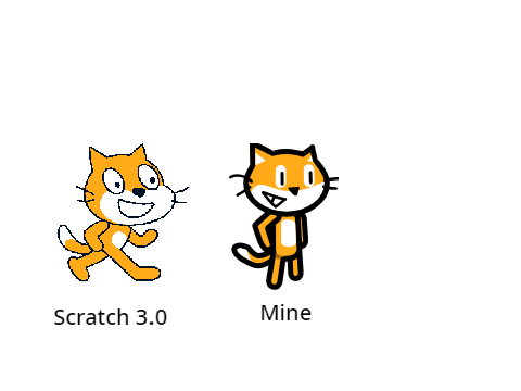 Scratch cat that I tried to remake