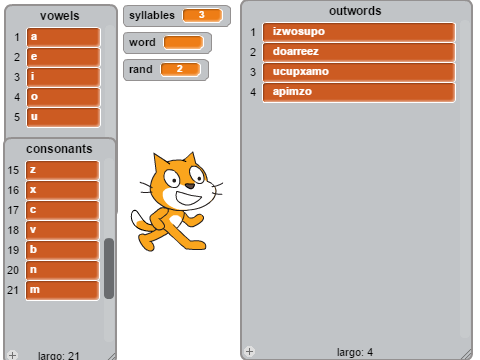 Random word generator