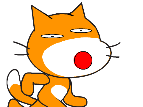 add your own face on a scratch cat :)