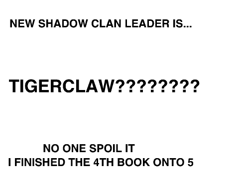 EVIL TIGERCLAW STRIKES AGAIN