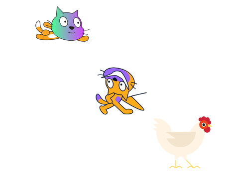 Designing Sprites with INC 3rd Scratch 2023