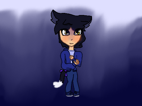 Ravenpaw but human :>