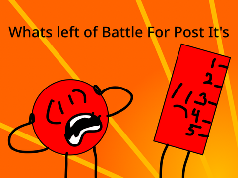 Battle For Post It 1: Posted!