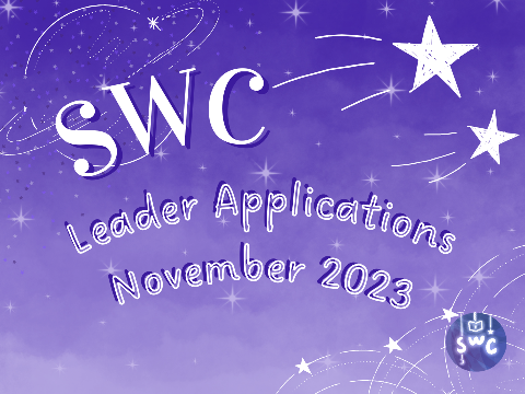 { accepted <3 } welcome to the underground - swc co-leader app