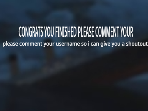 Titanic Quiz