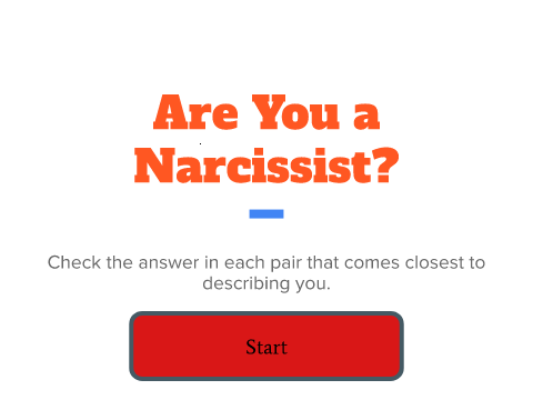 Are You a Narcissist?