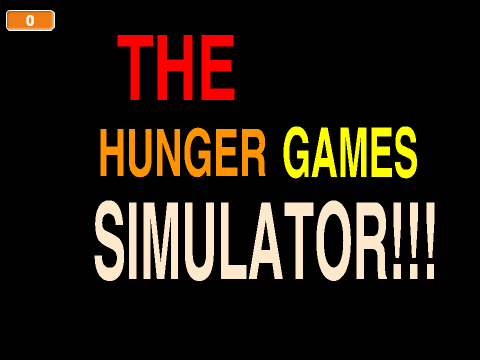The Hunger Games Simulator!!!