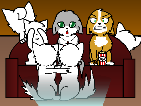  Add Yourself Watching a Horror Movie remix