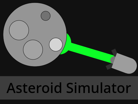 asteroid simulator (v1.2.5)