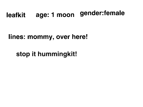 warrior cat movie auditions! remix