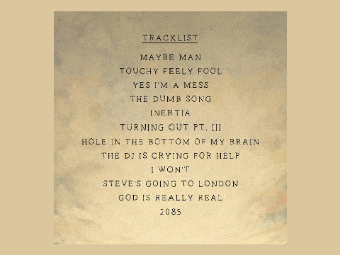Album Cover and Track list!!
