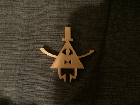 bill cipher 3D printed