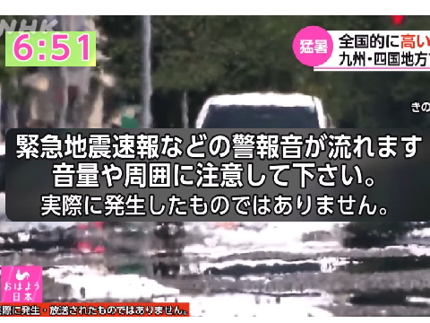 Nankai Trough Earthquake Japan News style Simulation