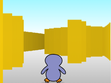 クリボーの3D迷路