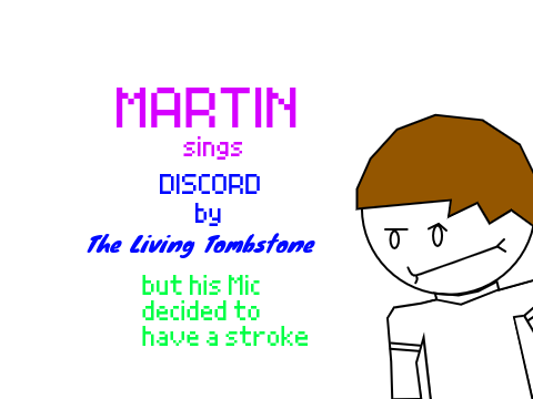 Martin sings a beat box
