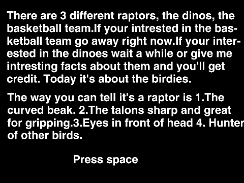 Raptors
