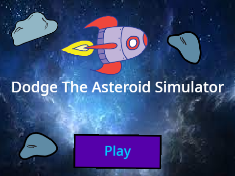 Dodge The Asteroid Simulator