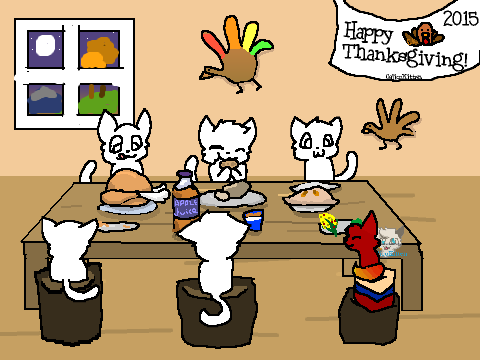 Add Your OC Eating Thanksgiving Dinner remix