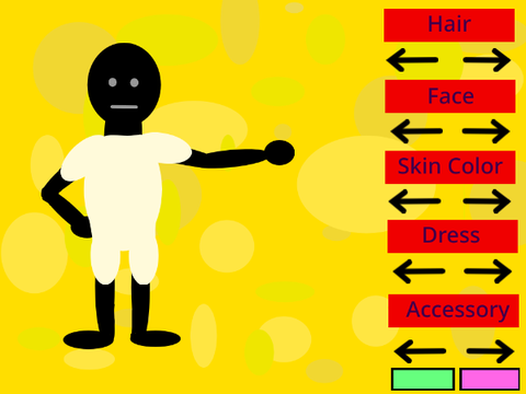 Cartoony Character Creator