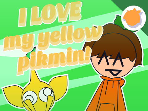 I love my yellow pikmin! | #Animations #All-2