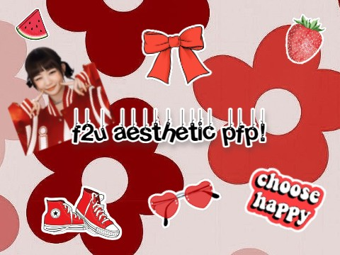 011┊f2u aesthetic pfp! εїз