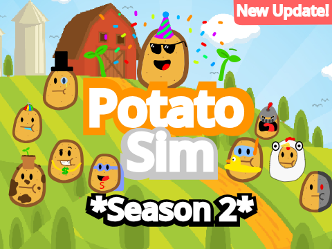  ☁ Potato Sim (simulator) v2.62 Potato Pass season 3!!!