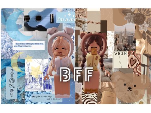 Cute BFF banner