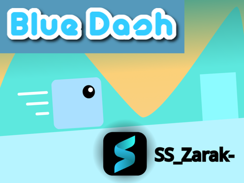 Blue Dash                                                   #games #dash #orange