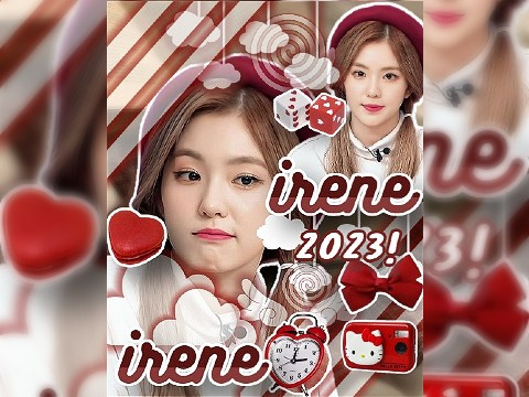 ☾ ˚⊹ P♡WER UP ☁︎⋆｡˚ irene edit!~
